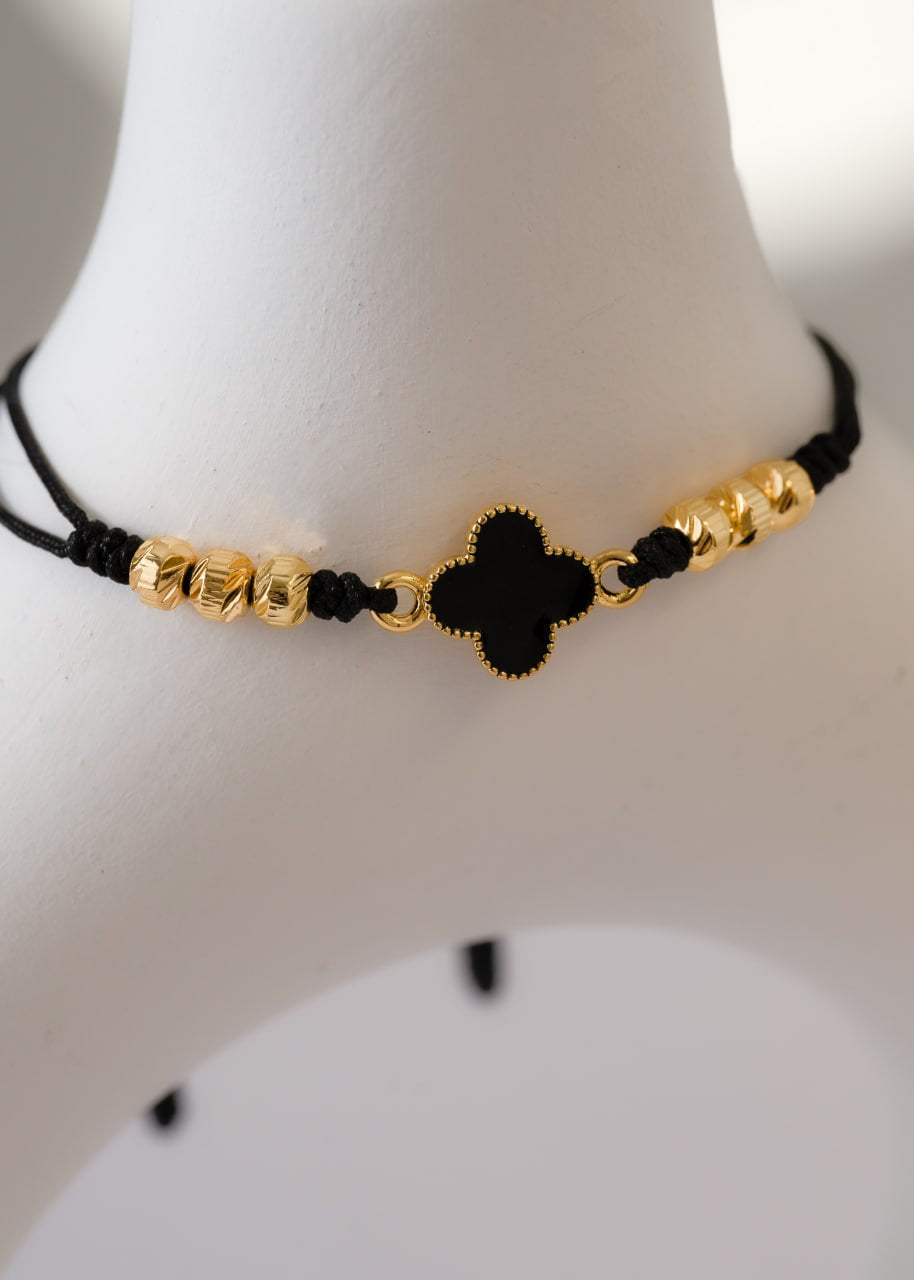 Pulsera Clover Black