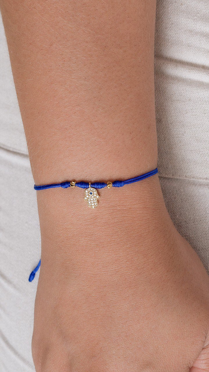 Pulsera Artesanal mano Hamsa