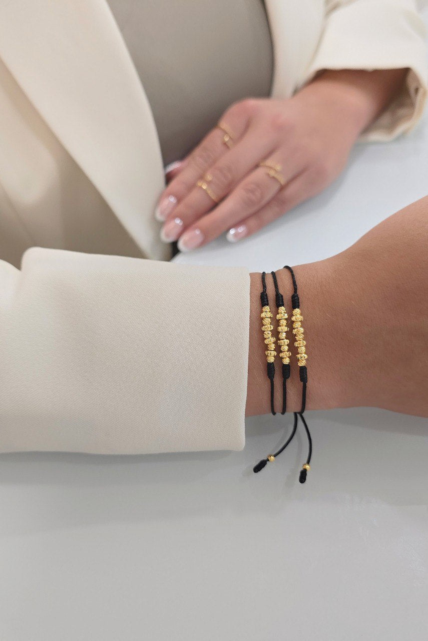 Pulsera Artesanal con Herraje Italiano para pareja