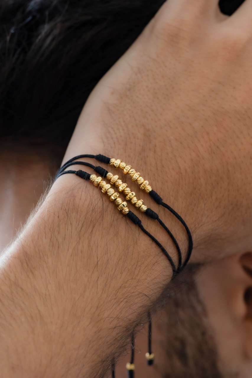 Pulsera Artesanal con Herraje Italiano para pareja