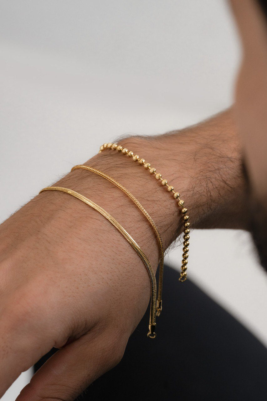 Pulsera Franco cuadrada