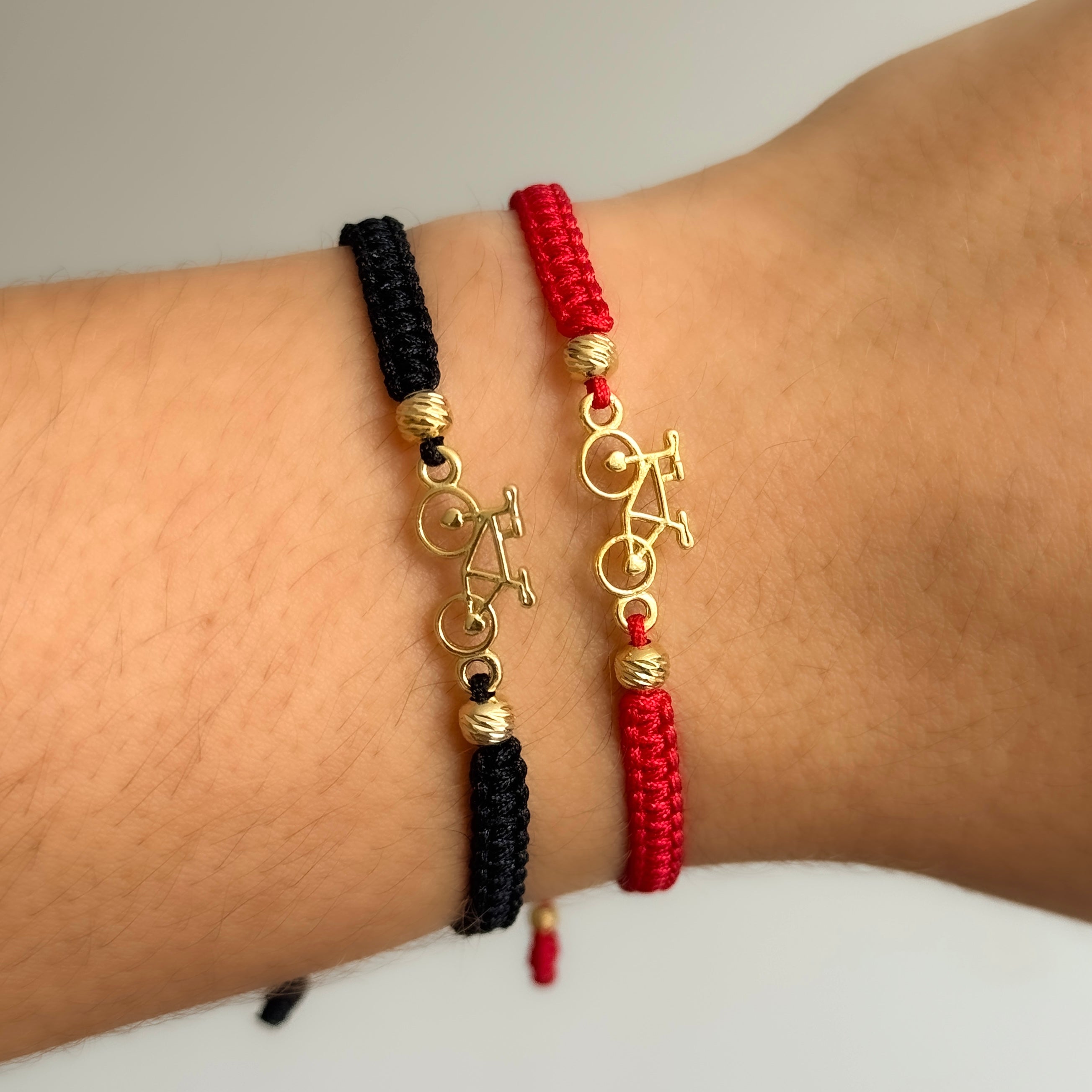 Pulsera artesanal bici