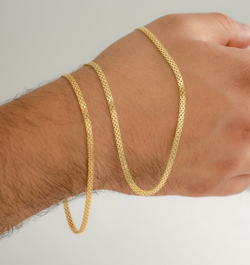 Cadena En Oro Laminado 18k China IT Para Dama