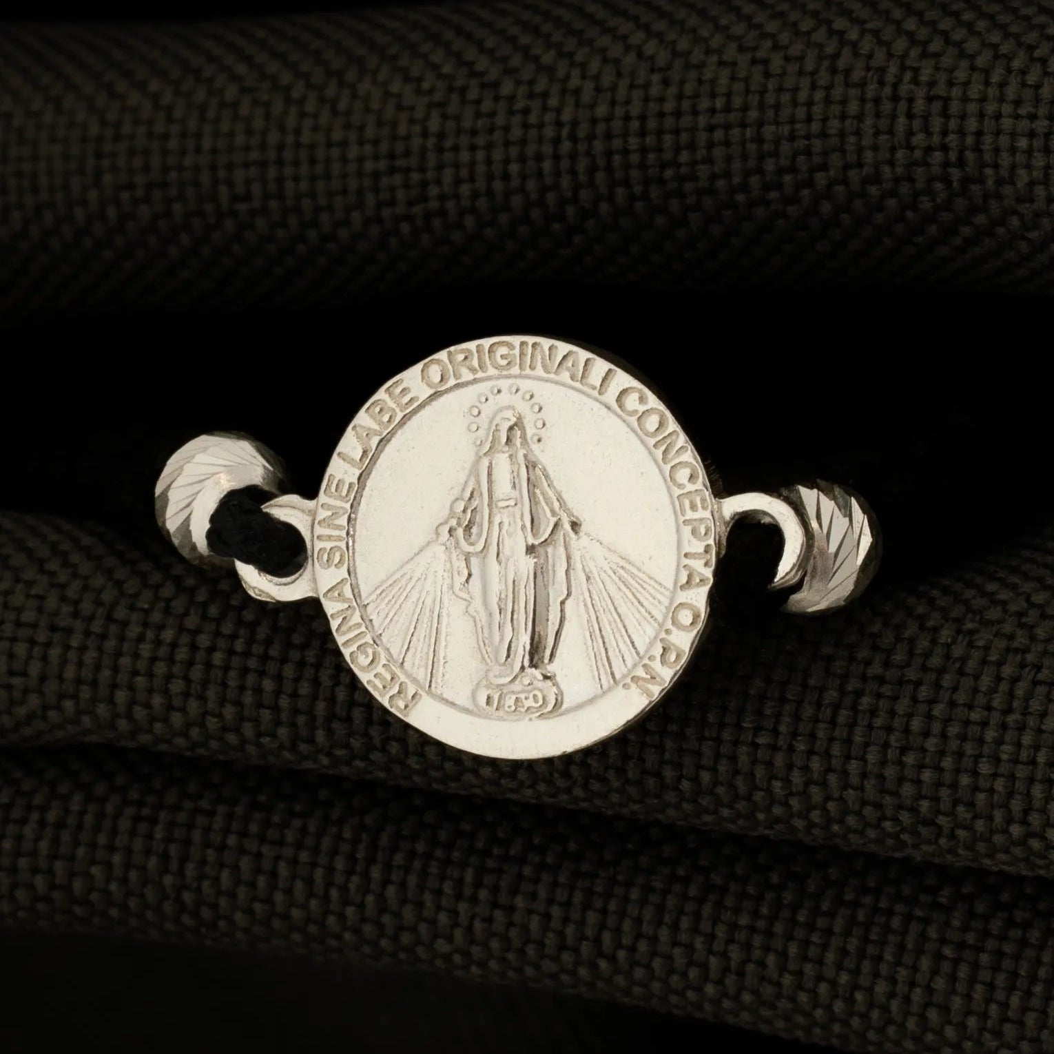 Herraje plata Virgen Milagrosa