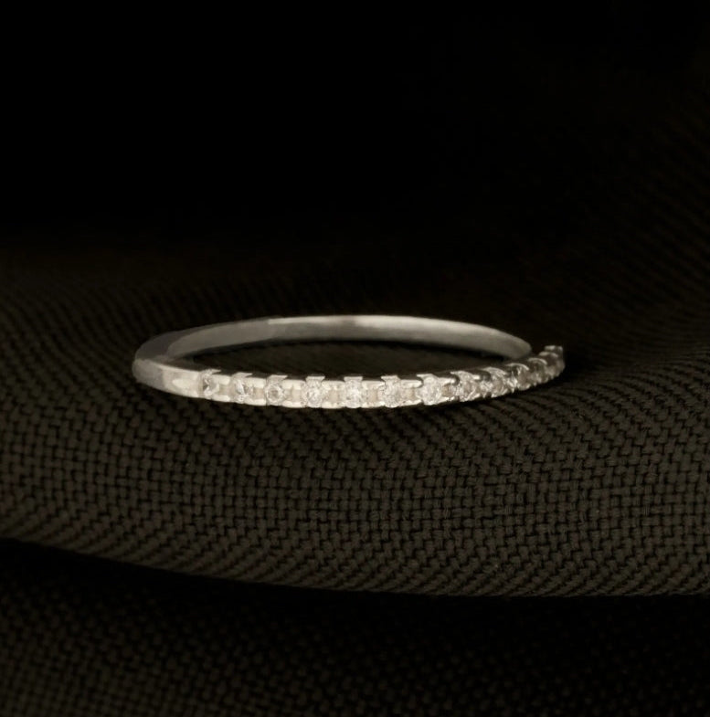 Anillo plata Destello